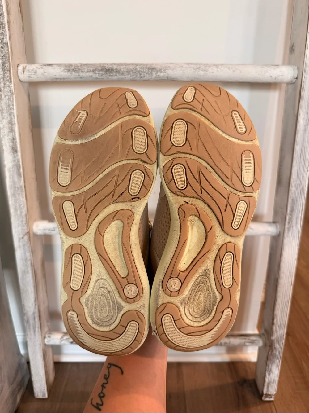Lululemon Women's Chargefeel Athletic Shoes Sneakers Pink Size 9.5 Fair See Pics